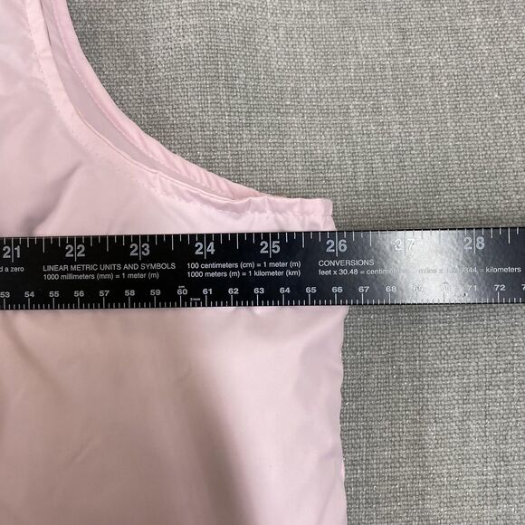 Lands End Vest Womens 2X 20W 22W Pink Down Puffer Quilted Sleeveless Winter Warm - Picture 7 of 13